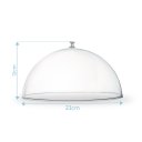 Ver imagem 5 de Tampa Acrílico 23cm Transparente Bolos Tortas C/ Espátula