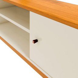 Rack para Tv até 75 Polegadas 2 Portas Itália 180cm - 8