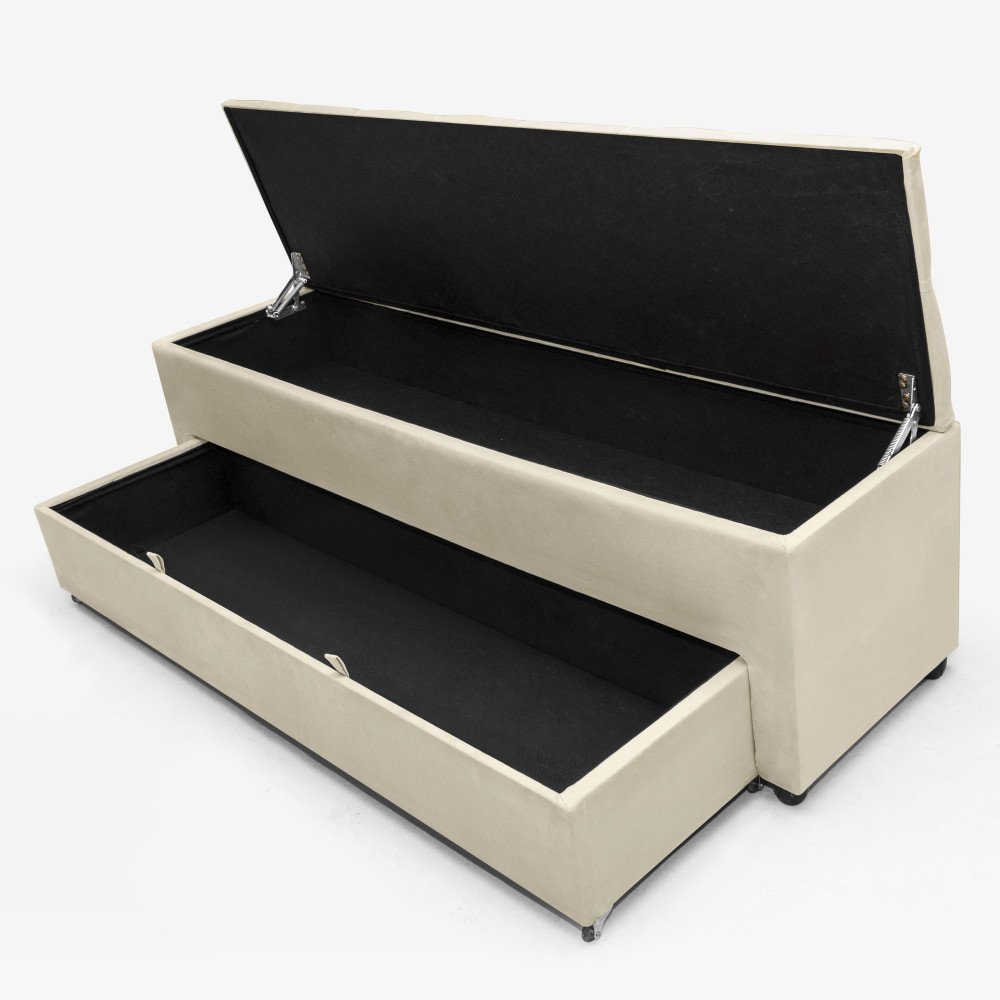 Recamier Ba Com Gaveta Casal Paris 130 Cm Bege MadeiraMadeira recamier-ba-com-gaveta-casal-paris-130-cm-bege-madeiramadeira