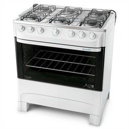 Fogão Moderatto 6 Bocas Painel Ergonômico Pés Altos Mueller - 1