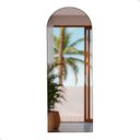 Ver imagem 2 de Espelho de Parede Orgânico Vitral Led Frio Corpo Inteiro 150x50cm Banheiro Sala Quarto