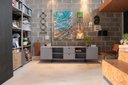 Ver imagem 5 de Rack Tube 2 Portas 2 Gavetas 2 Nichos 220x62x42 Branco Real - Mdf Arauco