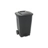 Lixeira T-force 100l Com Rodas Preto 92815009 - 1
