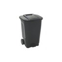 Ver imagem 1 de Lixeira T-force 100l Com Rodas Preto 92815009