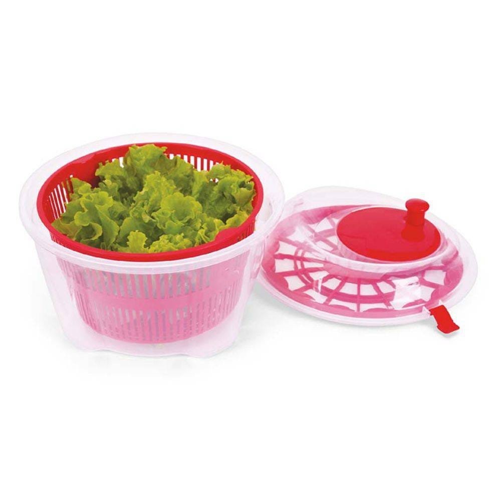 Centrifuga Secador De Saladas 25 Cm Vermelho Hauskraft - 3