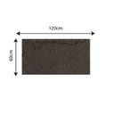 Ver imagem 4 de Revestimento de Parede Pedra Leve Decorativa 3D 120cm x 60cm 3cm Formaco Decor Cinza/Grafite