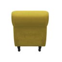 Ver imagem 3 de Sofá Retrô com Baú Itália Namoradeira Calçadeira Suede Amarelo - D'Rossi
