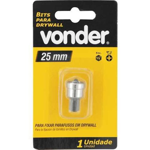 Bits para Drywall Ph2 25 Mm Vonder