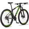 Bicicleta Aro 29 Raider Aluminum 27v Freio a Disco Preto e Verde Tam: 19 - 2