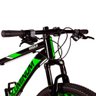 Bicicleta Aro 29 Raider Aluminum 27v Freio a Disco Preto e Verde Tam: 19 - 5