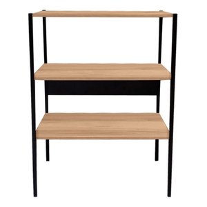 Estante Multiuso Reforçado Estilo Industrial 3 Prateleiras