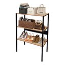 Ver imagem 2 de Estante Multiuso Reforçado Estilo Industrial 3 Prateleiras