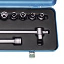 Ver imagem 3 de Jogo de Soquetes Sextavados e Acessórios de 10 À 22mm Encaixe 1/2'' 12 Peças - Gedore 015565