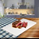 Ver imagem 4 de Tábua de Corte Carne Legumes Cozinha Profissional 46x31cm Açougue Plasvale