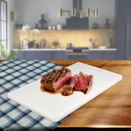 Tábua de Corte Carne Legumes Cozinha Profissional 46x31cm Açougue Plasvale - 4