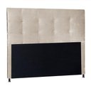 Ver imagem 1 de Cabeceira Queen 1,60m Berlim Suede Bege