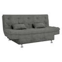Ver imagem 2 de Sofá Cama Salomé Suede Cinza B250 - Matrix