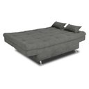 Ver imagem 4 de Sofá Cama Salomé Suede Cinza B250 - Matrix