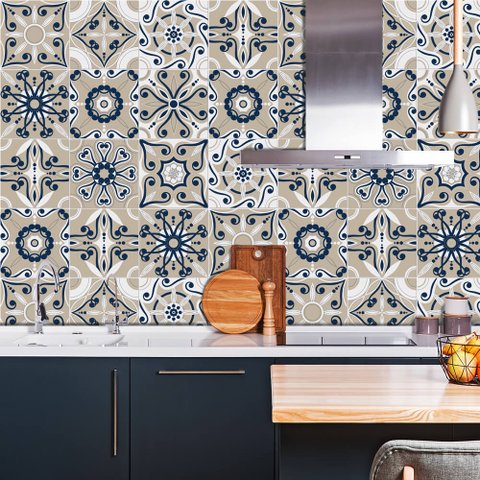 Adesivo de Azulejo Ladrilho 1 Arte Destaque