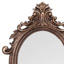 Ver imagem 3 de Espelho Oval Rococó Rose Gold