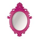 Ver imagem 1 de Espelho Oval Rococo Pink Mart Grande