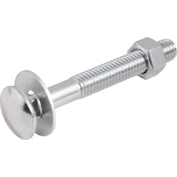 Parafuso Francês 3/8'x3'' com Porca e Arruela 2 peças Vonder - 3
