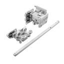 Ver imagem 1 de Sistema para Portas Estilo Camarão (35 Kg) Supremo para 01 Porta Rometal 01 Conjunto