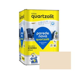 Tinta Acrilica Fosca Economico Perola 18 Litros Quartzolit - 1