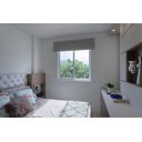 Ver imagem 1 de Persiana Romana (1,60 Largura x 1,50 Altura) Tecido Blackout Cinza - Vogaflex