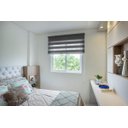 Ver imagem 2 de Persiana Rolo Dupla (2,20Lar. x 1,50Alt.) Double Vision Tecido Translucido Preto - Vogaflex