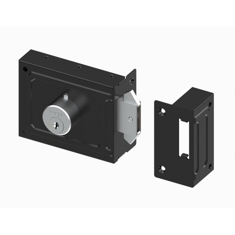 Fech. Sobrepor Lingueta Asa de Avião para Portão Correr 0337