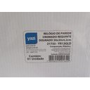 Ver imagem 5 de Relógio de Parede Yazi Cromado Requinte:Dourado