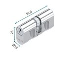 Ver imagem 2 de Fechadura Brava - Roseta 527 - Externa - 1693b