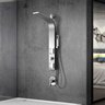 Chuveiro com Hidro Massagem Vertical - Ohome S9392 Inox Noronha - 2