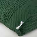 Ver imagem 4 de Porta Travesseiro Tricot Neville Verde Blue Gardenia