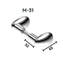 Ver imagem 2 de Fechadura Haga - Click - Roseta 527 - Interna - 4472b
