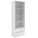 Ver imagem 2 de Estante para TV e Home Theater até 84 Polegadas MDF 340CMX200CM 2 Cristaleiras Liz Yescasa