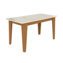 Ver imagem 2 de Mesa de Jantar Retangular Tampo de Vidro Fidelitá Génova 160cm