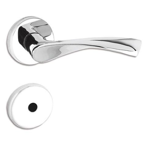 Fechadura Haga - Idea - Roseta 527- Banheiro - 25250b