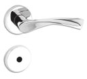 Ver imagem 1 de Fechadura Haga - Idea - Roseta 527- Banheiro - 25250b