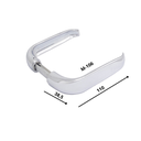 Ver imagem 2 de Fechadura Pratika - Roseta 527 - Externa - 4534b