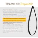 Ver mais imagens de Espelho Retrô Pinterest Orgânico Decorativo Grande 64x44cm Borda em Couro 3cm - Mod. Gota Preto