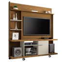 Ver imagem 2 de Estante Home Theater Para TV Até 47 Pol. Taurus Cinamomo/Off White/Ripado - Bechara