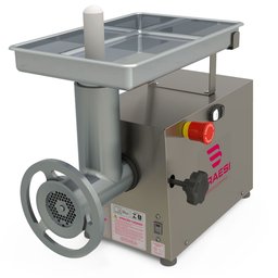 Moedor Elétrico de Carne Braesi Bocal 10 Motor 1/2 C.V. Inox Bivolt BMC-10 - 1