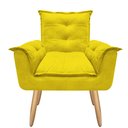 Ver imagem 3 de Poltrona Opala Eloisa para amamentação Decorativa Tecido Suede para, quarto,sala de estar, recepção