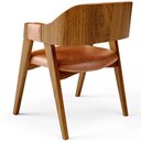 Ver mais imagens de Kit 02 Cadeiras para Sala de Jantar e Estar Living Estofada Suran L02 Couríssimo Camel - Lyam Lyam D