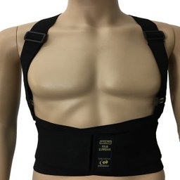 Cinta Lombar Ergonômica Para Coluna Postura Vicsa Tamanho XG - 1