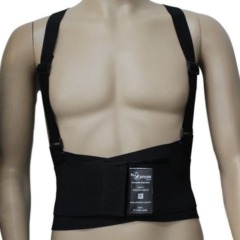Cinta Lombar Ergonômica Para Coluna Postura Plastcor Tam M
