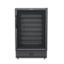 Ver imagem 1 de ADEGA 175 PARA 48 GARRAFAS PRETO FOSCO - 220V