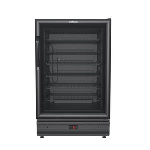 ADEGA 175 PARA 48 GARRAFAS PRETO FOSCO - 127V